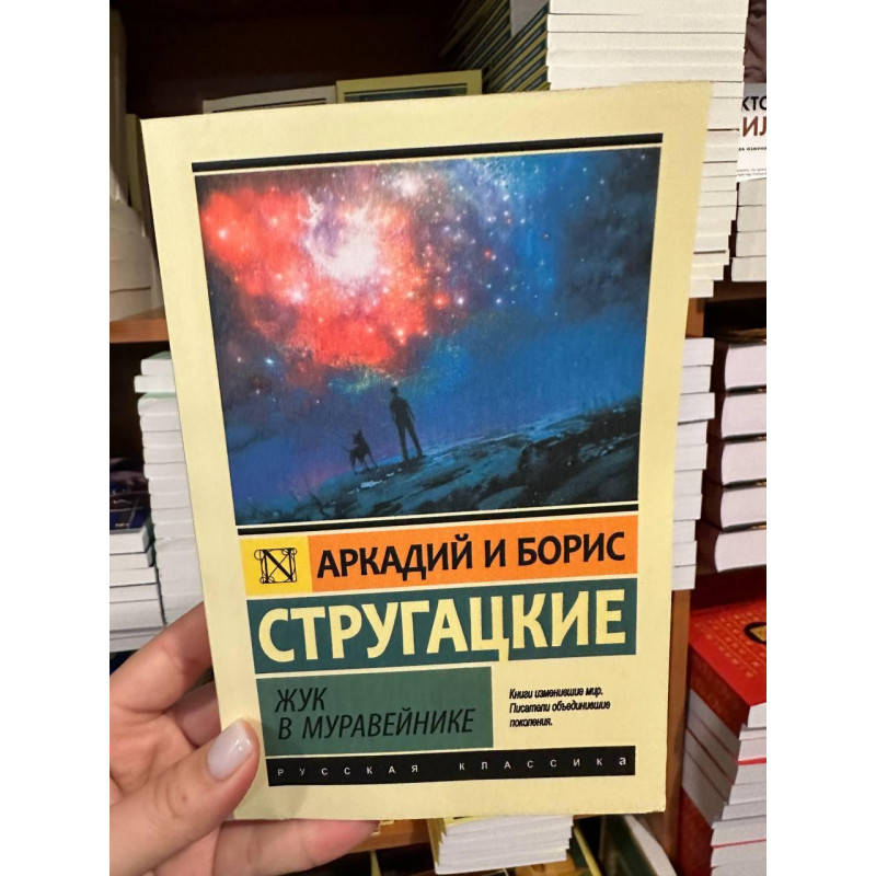 Жук в муравейнике - Стругацкий Б. (мягкий переплет ЭК)