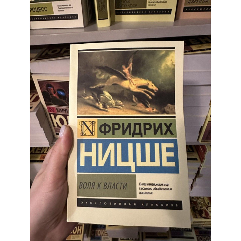 Воля к власти - Фридрих Вильгелм Ницше (мягкий переплет ЭК)