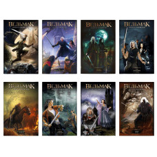 Комплект Ведьмак 8 книг - Анджей Сапковский (твердый переплет)