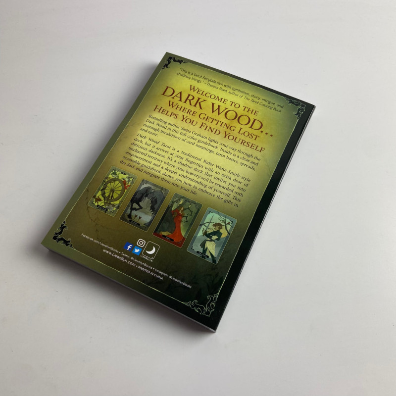 Подарочный набор таро - Темного Леса, Dark Wood Tarot, книга + карты