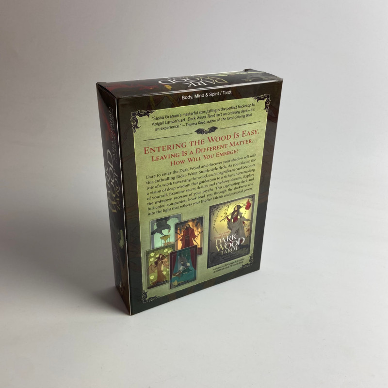 Подарочный набор таро - Темного Леса, Dark Wood Tarot, книга + карты